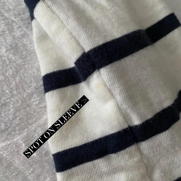 Anthropologie Postal Code Stripe & Chambray Tunic - Picture 12 of 13